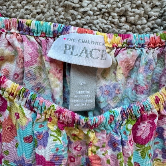 The Children's Place Floral Dress short sleeve sundress Size 3T - Picture 5 of 5